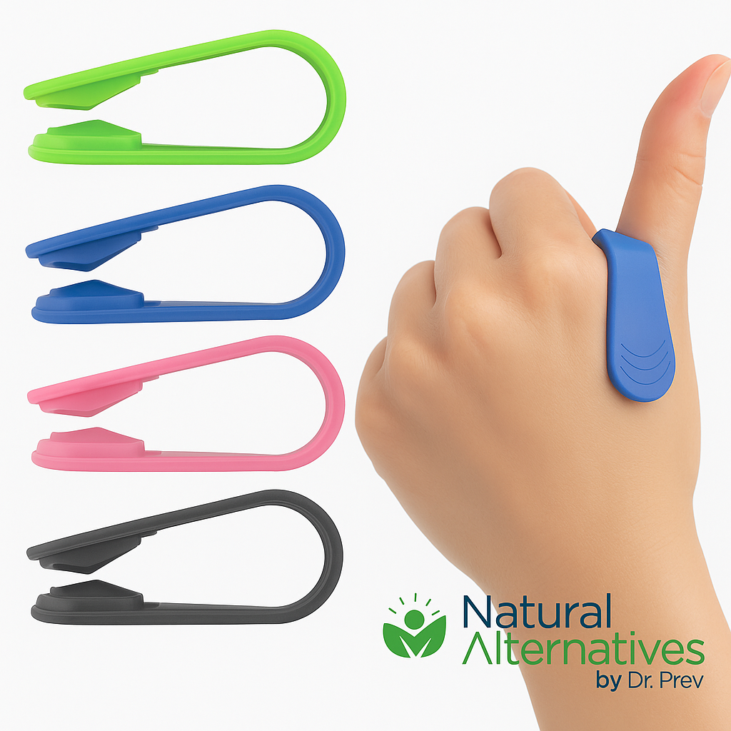 Acupressure Clip for Pain & Stress Relief – Natural Alternatives by Dr. Prev